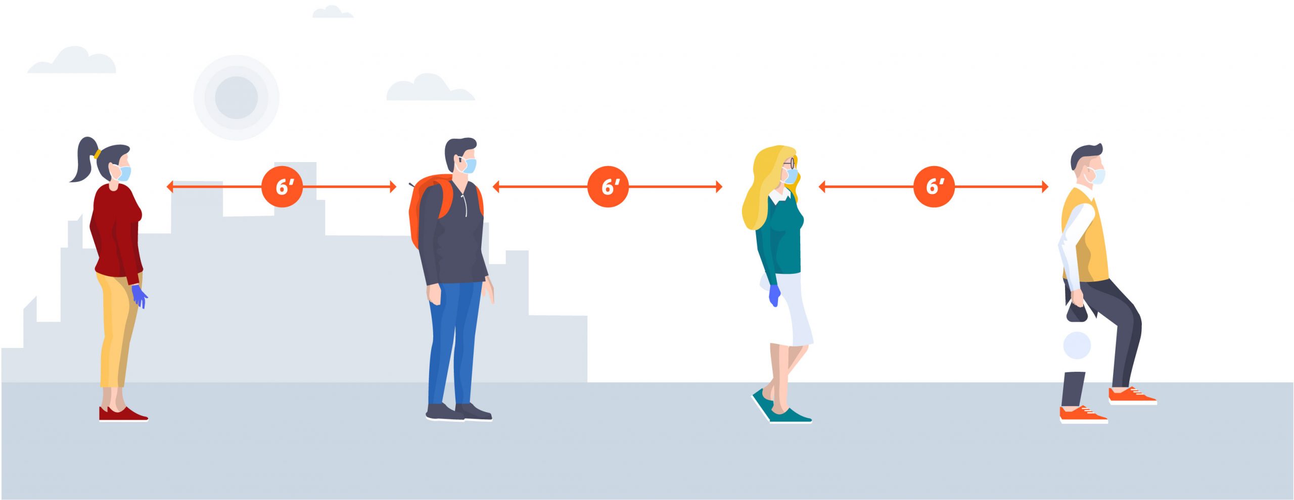 shuttle Shuttle rideshare social distancing feature with ShuttleQ Transporation Management System limits the number of people and parties per shuttle per trip. This can be customized per operational time, date, and trip needs.